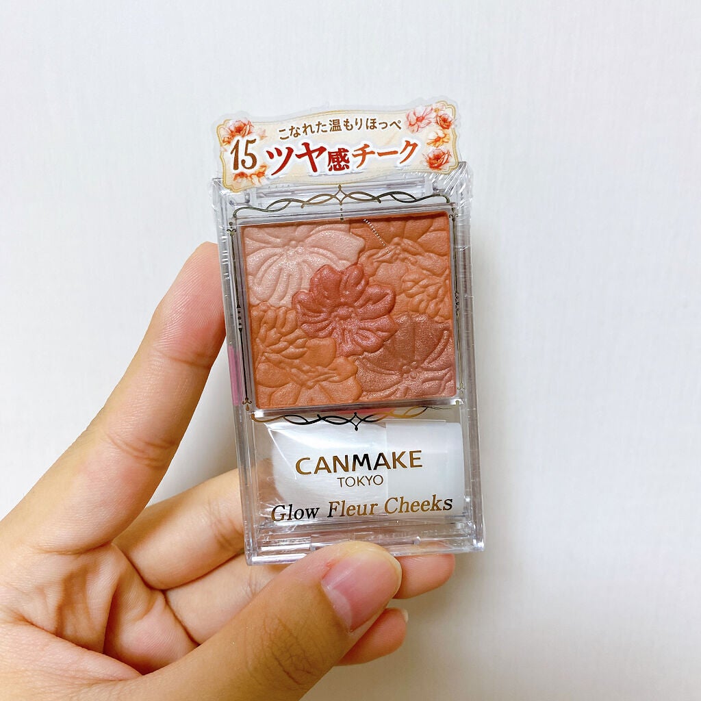 グロウフルールチークス/キャンメイク/パウダーチークを使ったクチコミ(2枚目)