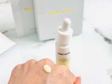 8デイズピュアビタミンCアンプル/VARI:HOPE/美容液を使ったクチコミ(2枚目)