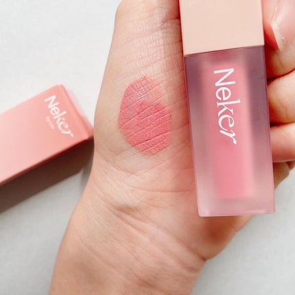 カラースエードリップロッカー 01 スポンジベージュ/Neker /口紅の画像