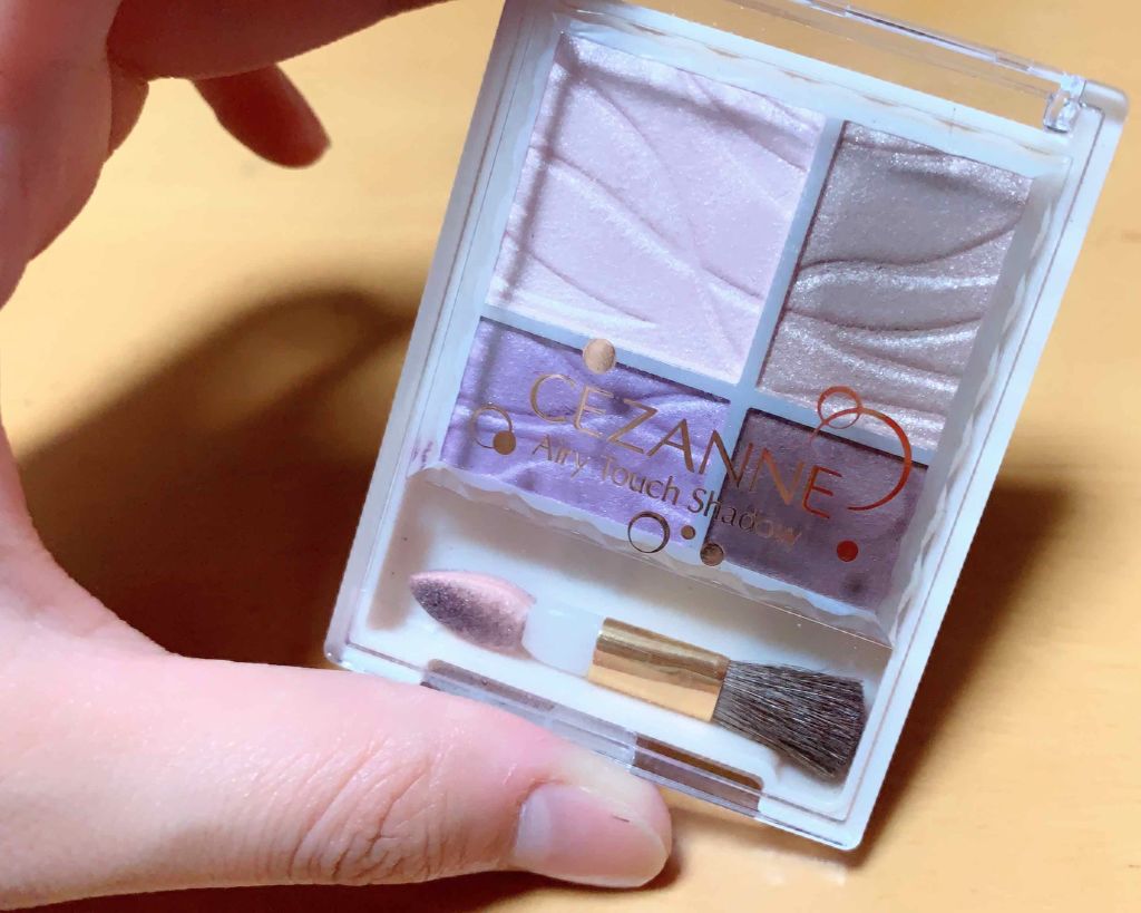 エアリータッチシャドウ/CEZANNE/アイシャドウパレットを使ったクチコミ（1枚目）