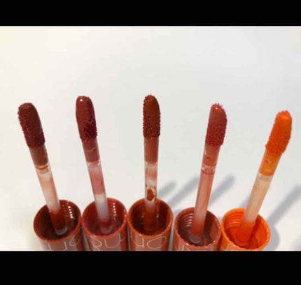 ジューシーラスティングティント/rom&nd/リップティントを使ったクチコミ(4枚目)