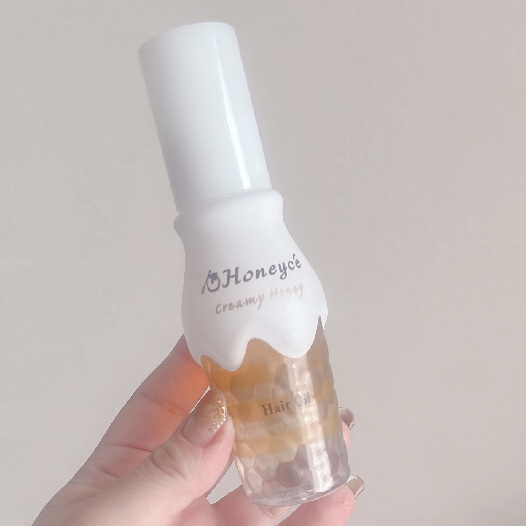クリーミーハニー ヘアオイル/ハニーチェ/ヘアオイルを使ったクチコミ（1枚目）