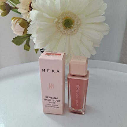 センシュアルスパイシーヌードグロス/HERA/リップグロスを使ったクチコミ(1枚目)