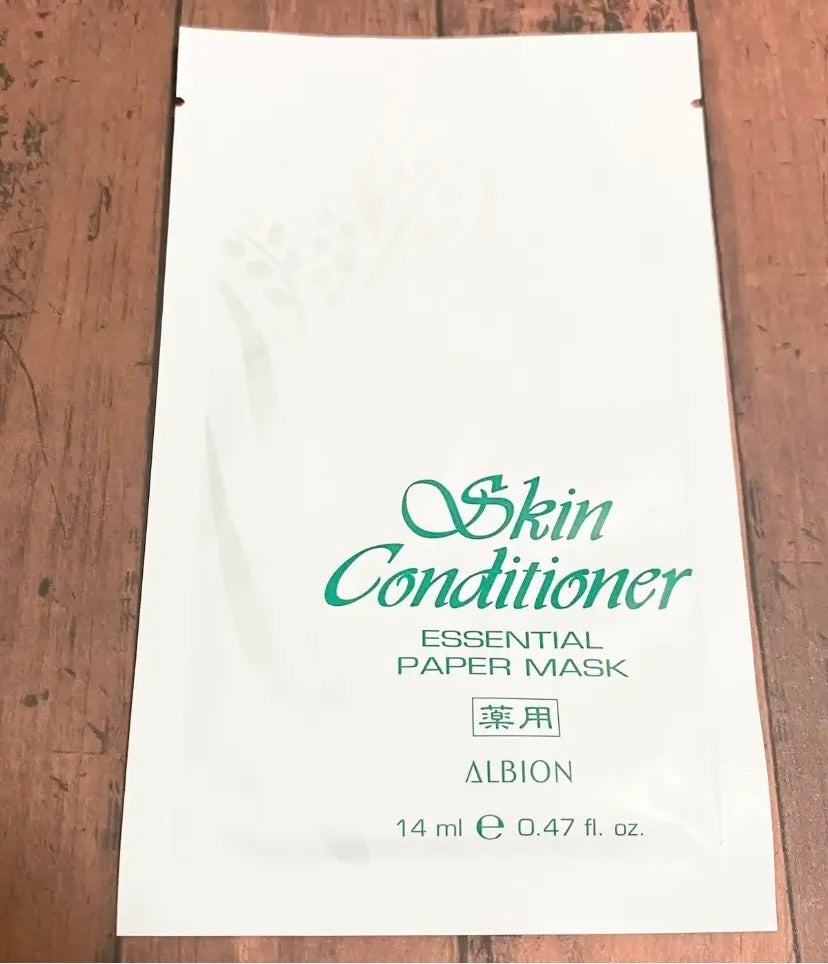 アルビオン 薬用スキンコンディショナー エッセンシャル ペーパーマスク E/ALBION/シートマスク・パックを使ったクチコミ(1枚目)