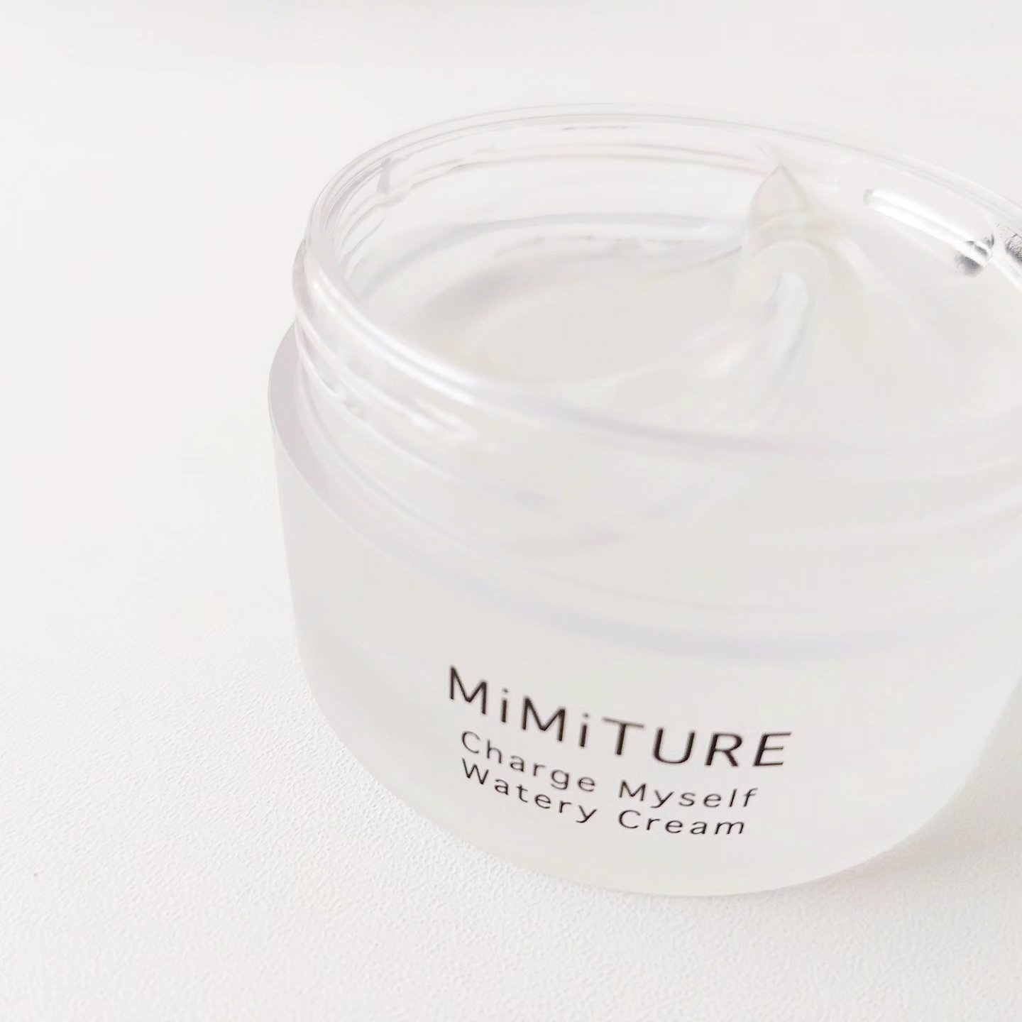 ミミチュール チャージマイセルフウォータリークリーム/クラブ/フェイスクリームを使ったクチコミ（3枚目）