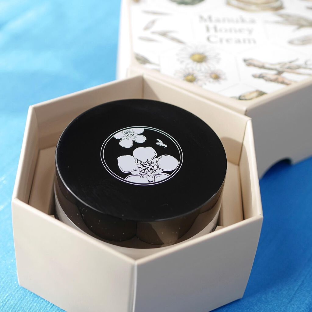 マヌカハニー クリーム/アピセラピーコスメティクス/フェイスクリームを使ったクチコミ(3枚目)