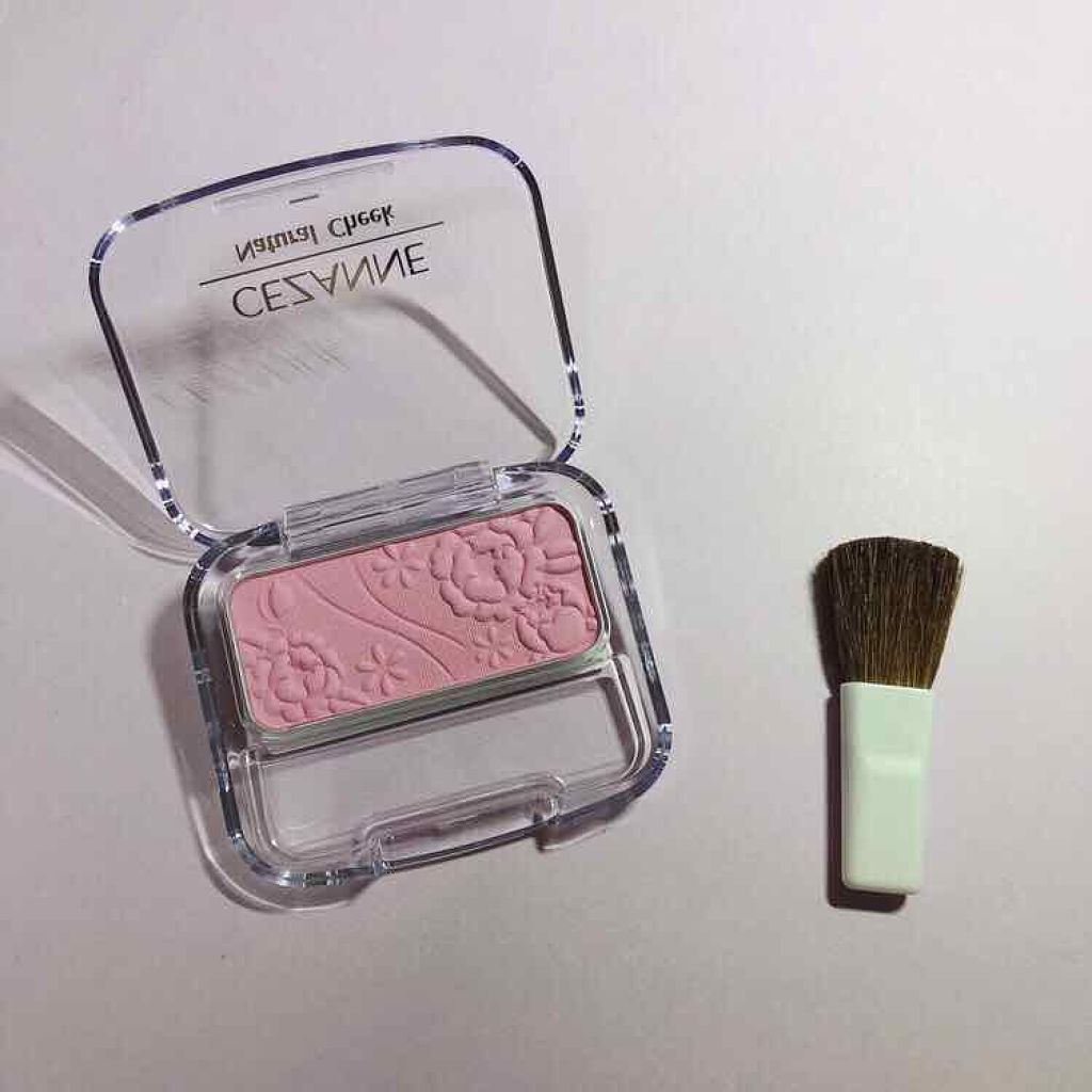 ナチュラル チークN/CEZANNE/パウダーチークを使ったクチコミ（2枚目）