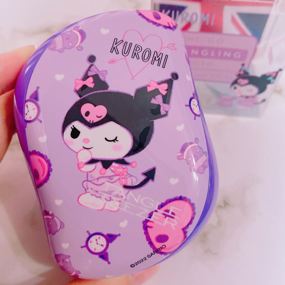 コンパクトスタイラー/TANGLE TEEZER/ヘアブラシを使ったクチコミ(2枚目)
