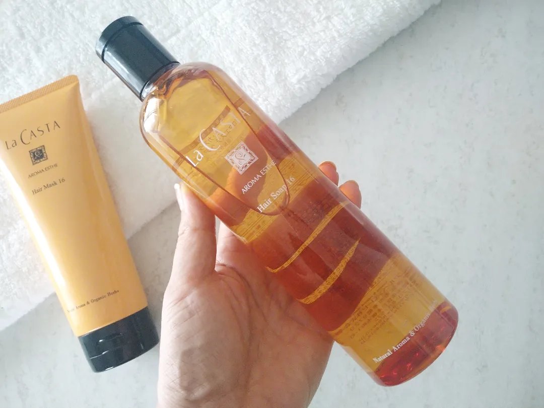 アロマエステ ヘアソープ16／ヘアマスク16/ラ・カスタ/市販シャンプーを使ったクチコミ（2枚目）