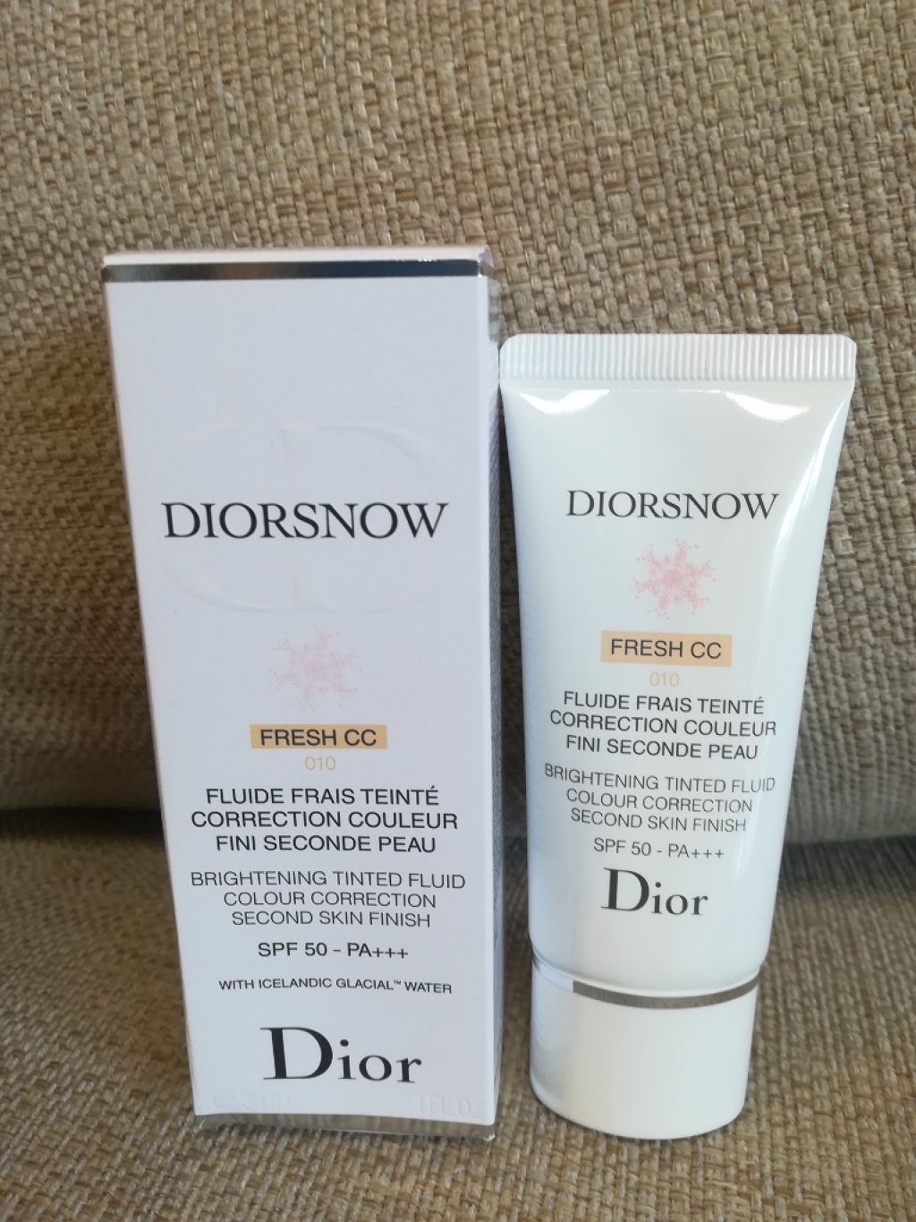 スノー ブライトニング フレッシュ CCクリーム 50/Dior/CCクリームを使ったクチコミ（1枚目）