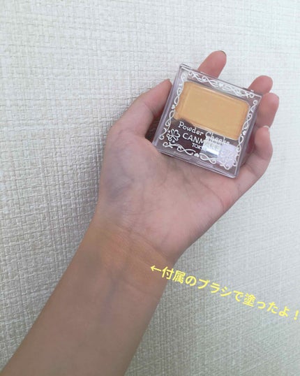 【旧品】パウダーチークス/キャンメイク/パウダーチークを使ったクチコミ(2枚目)