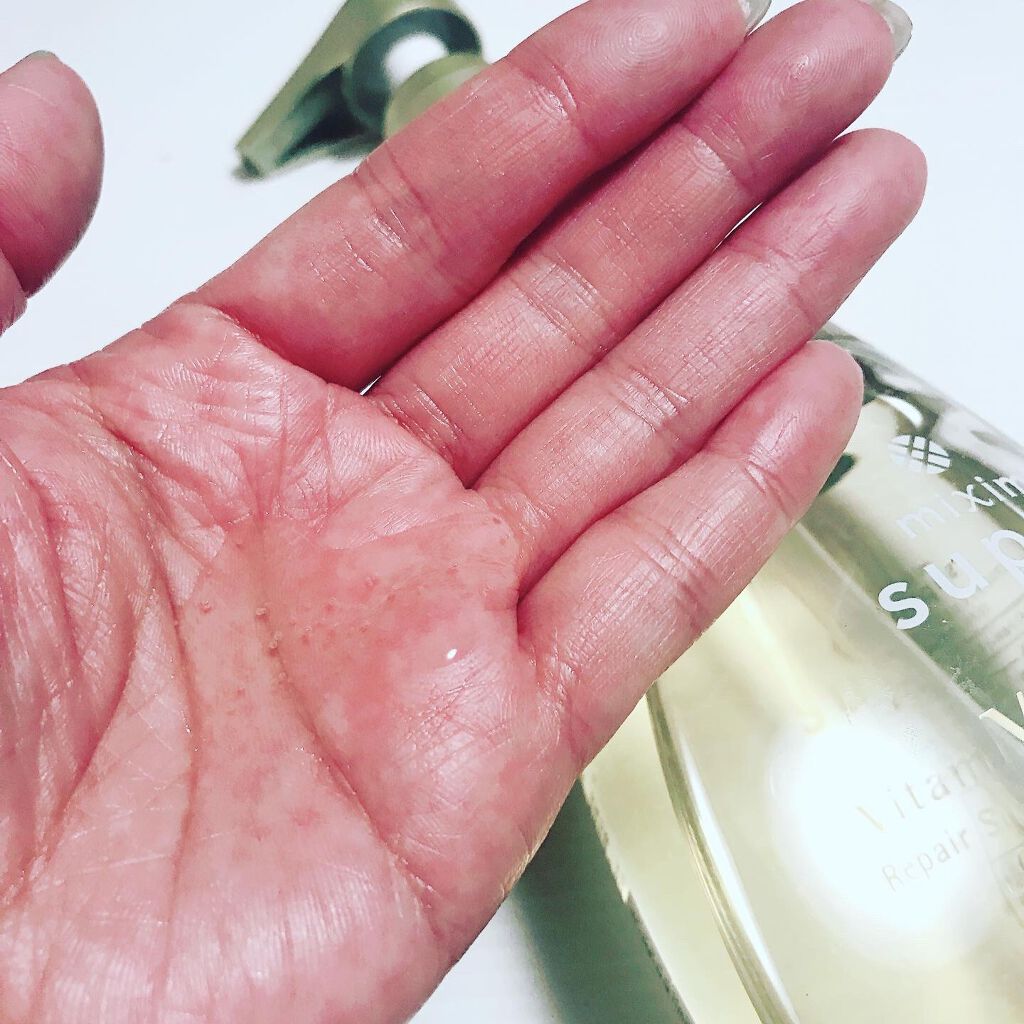 ビタミン リペアシャンプー／コラーゲン リペアヘアトリートメント シャンプー本体440ml/mixim suppli/市販シャンプーを使ったクチコミ（2枚目）