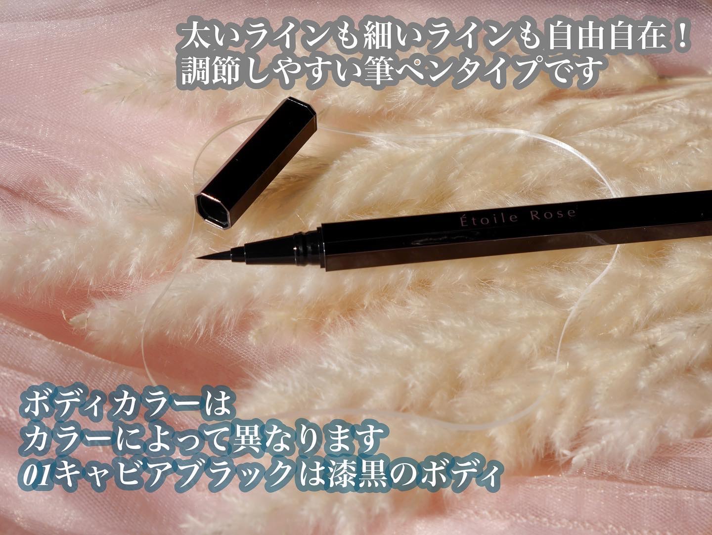 アイライナー/Étoile Rose/リキッドアイライナーを使ったクチコミ（3枚目）