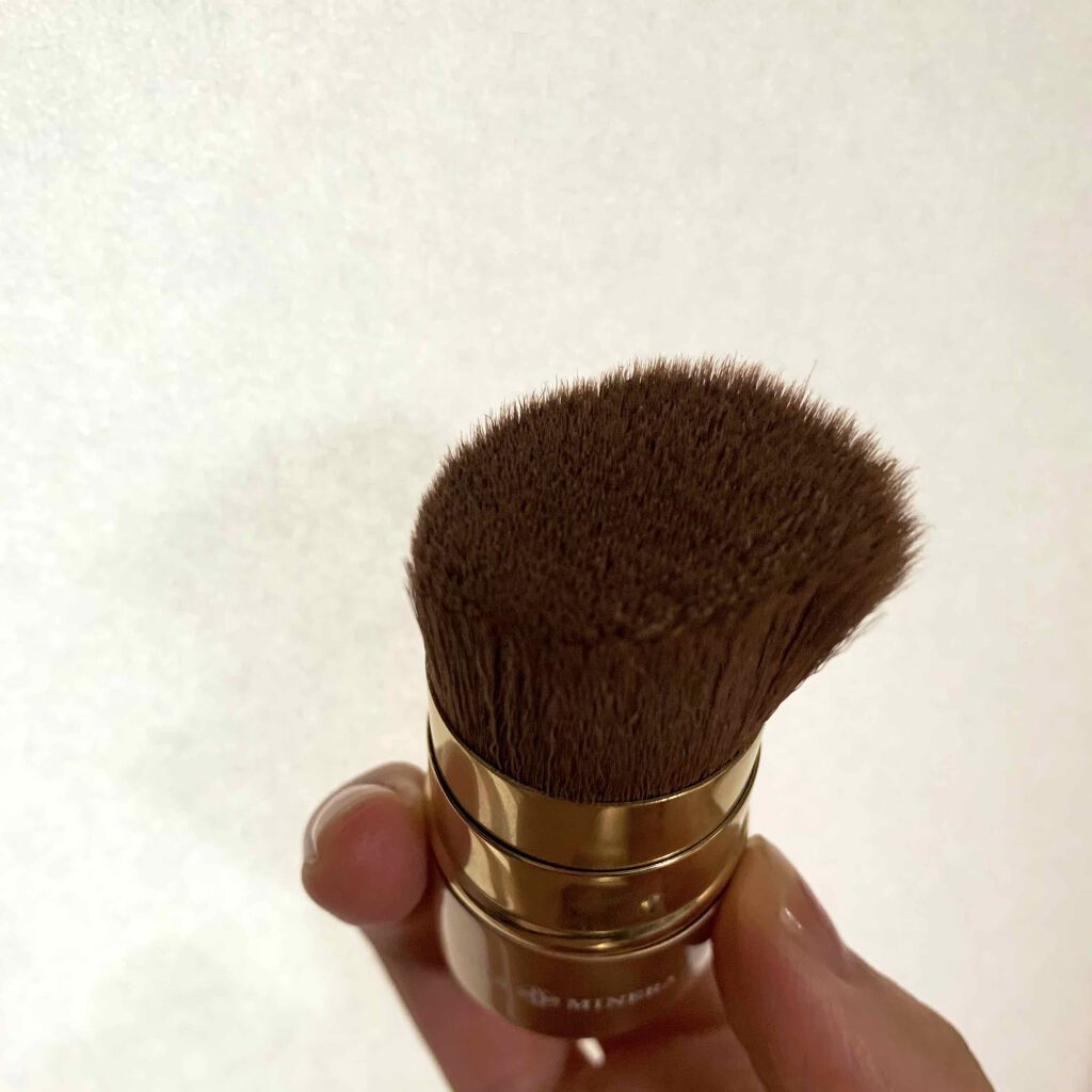 プレストファンデーションブラシ/ONLY MINERALS/メイクブラシを使ったクチコミ（2枚目）