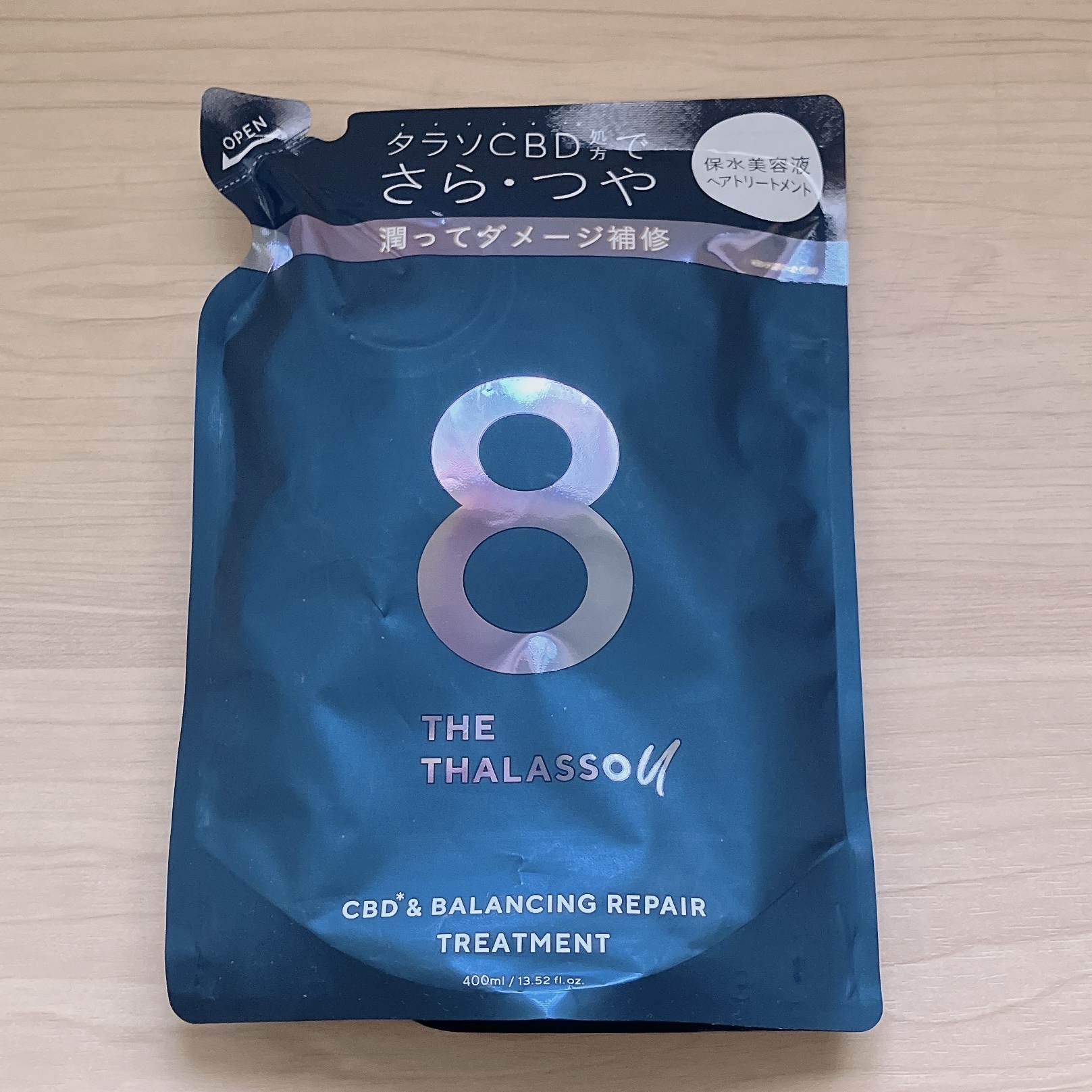 エイトザタラソ ユー CBD＆リフレッシング クレンズ 美容液シャンプー／CBD＆バランシング ダメージリペア 美容液ヘアトリートメント/エイトザタラソ/市販シャンプーを使ったクチコミ（1枚目）