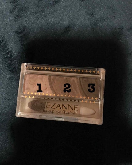 トーンアップアイシャドウ/CEZANNE/アイシャドウパレットを使ったクチコミ(1枚目)