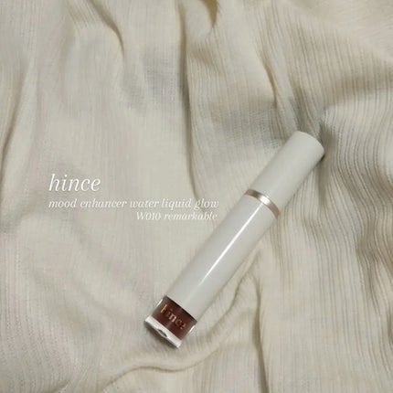 ムードインハンサーウォーターリキッドグロウ/hince/口紅を使ったクチコミ(1枚目)