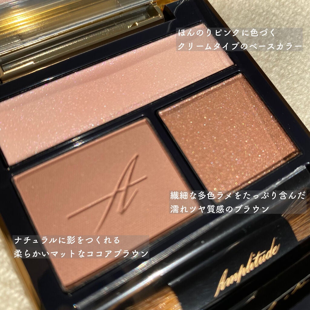 コンスピキュアス アイズ/Amplitude/アイシャドウパレットを使ったクチコミ(3枚目)