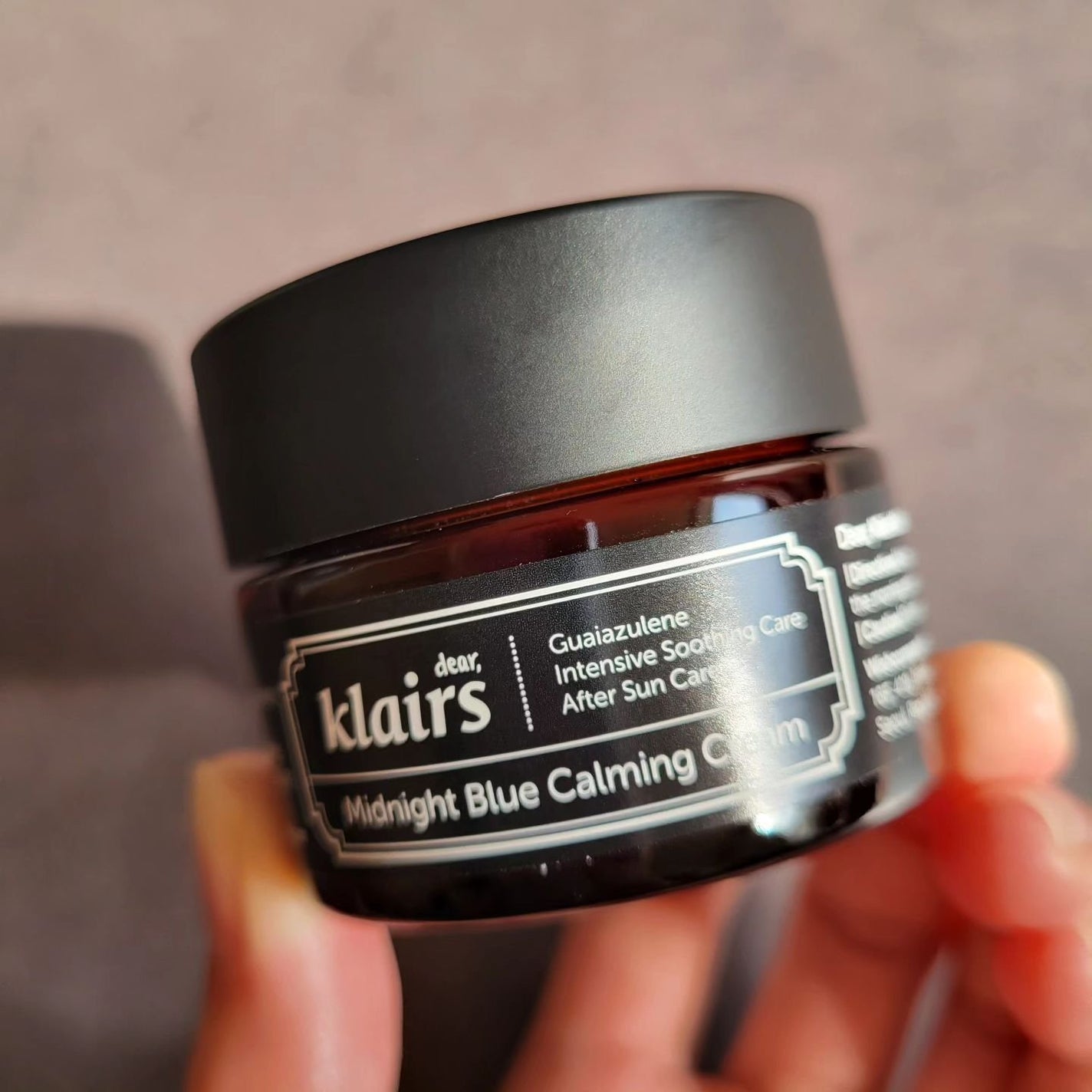 ミッドナイトブルーカーミングクリーム/Klairs/フェイスクリームを使ったクチコミ(1枚目)