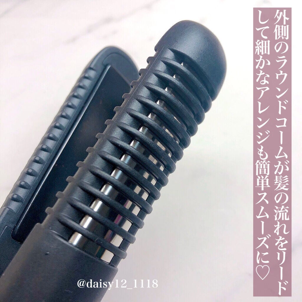 スタイリッシュ モバイルヘアアイロンプラス MHS-1240-K/mod's hair/ストレートアイロンを使ったクチコミ(5枚目)