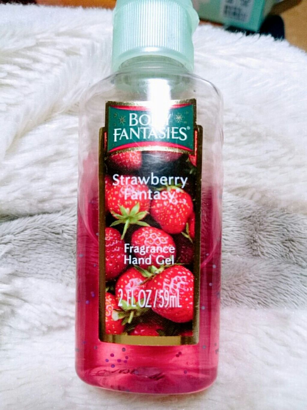 フレグランスハンドジェル ストロベリー/ボディファンタジー/ハンドジェルを使ったクチコミ（1枚目）