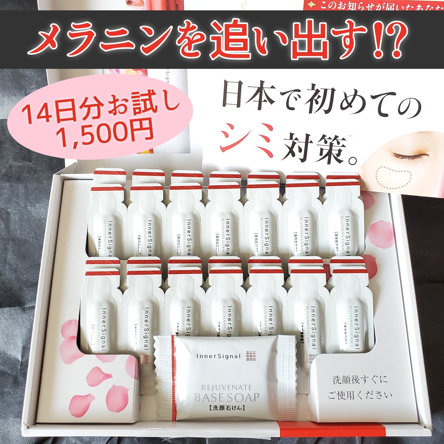インナーシグナル リジュプネイト EXTRACT 30ml クリーム セット インナーシグナル リジュプネイト EXTRACT 30ml クリーム セット