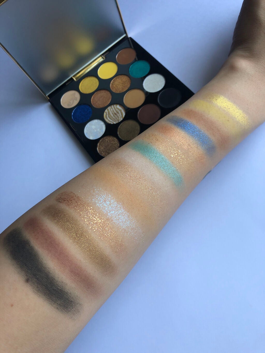 大英博物館 エジプトシリーズ アイシャドウパレット/ZEESEA/アイシャドウパレットを使ったクチコミ(6枚目)