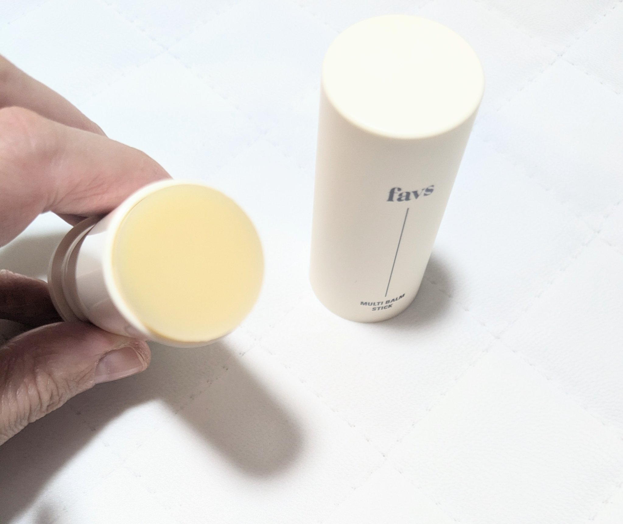 マルチバームスティック/favs/フェイスバームを使ったクチコミ（3枚目）