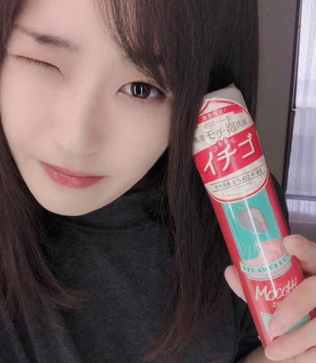 モッチスキン吸着泡洗顔FS(イチゴ)/MoccHi SKIN/泡洗顔を使ったクチコミ(3枚目)