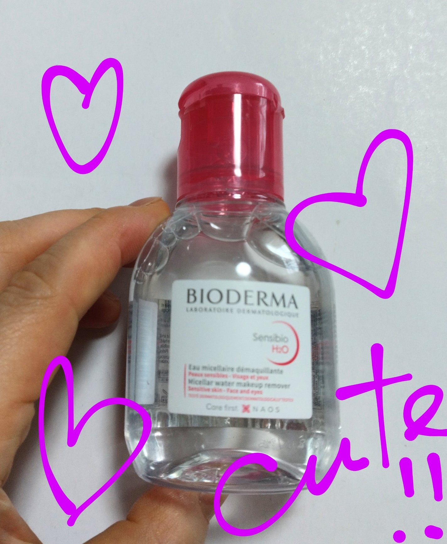 サンシビオ エイチツーオー D/ビオデルマ/クレンジングウォーターを使ったクチコミ(1枚目)