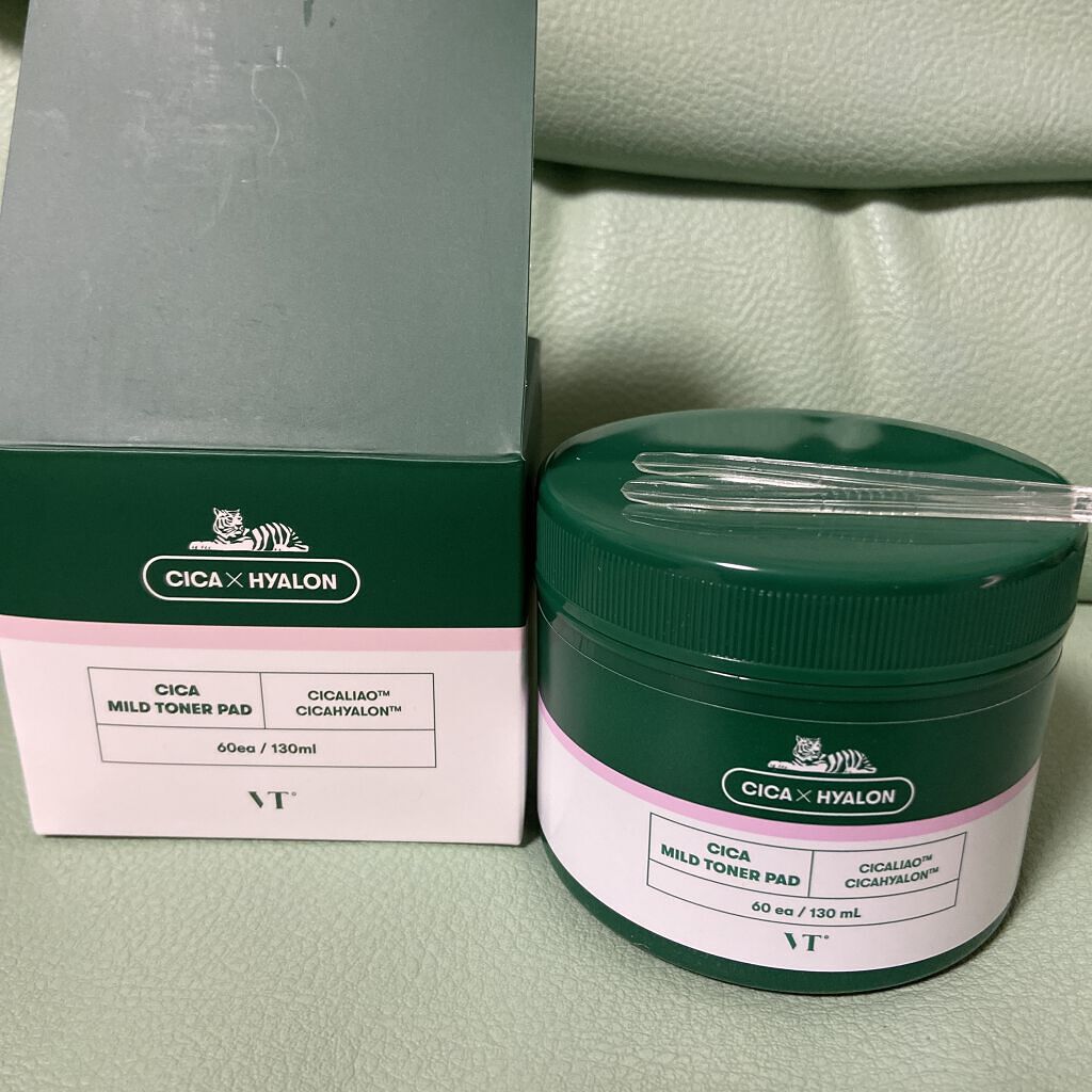 CICA マイルドトナーパッド/VT/トナーパッドを使ったクチコミ（1枚目）