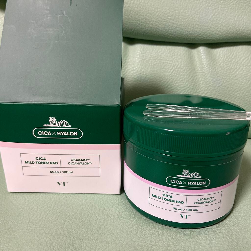 CICA マイルドトナーパッド/VT/トナーパッドを使ったクチコミ(1枚目)