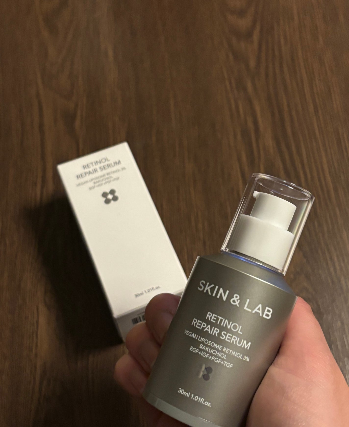 ヴィーガンリポソームレチノールセラム/SKIN&LAB/美容液を使ったクチコミ(6枚目)