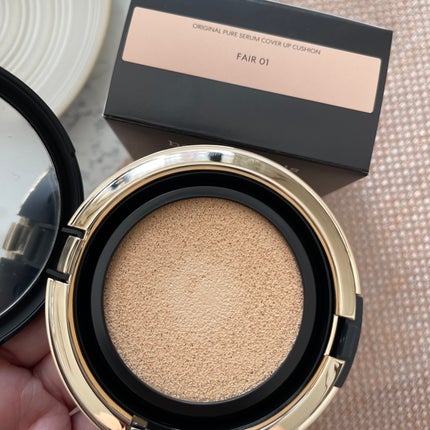 オリジナル ピュア セラム カバーアップ クッション/bareMinerals/クッションファンデーションを使ったクチコミ(4枚目)