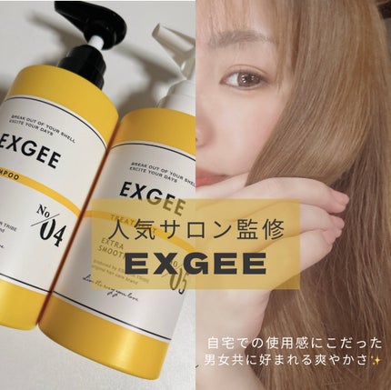 エグジー シャンプー/トリートメント/EXGEE/市販シャンプーを使ったクチコミ(1枚目)
