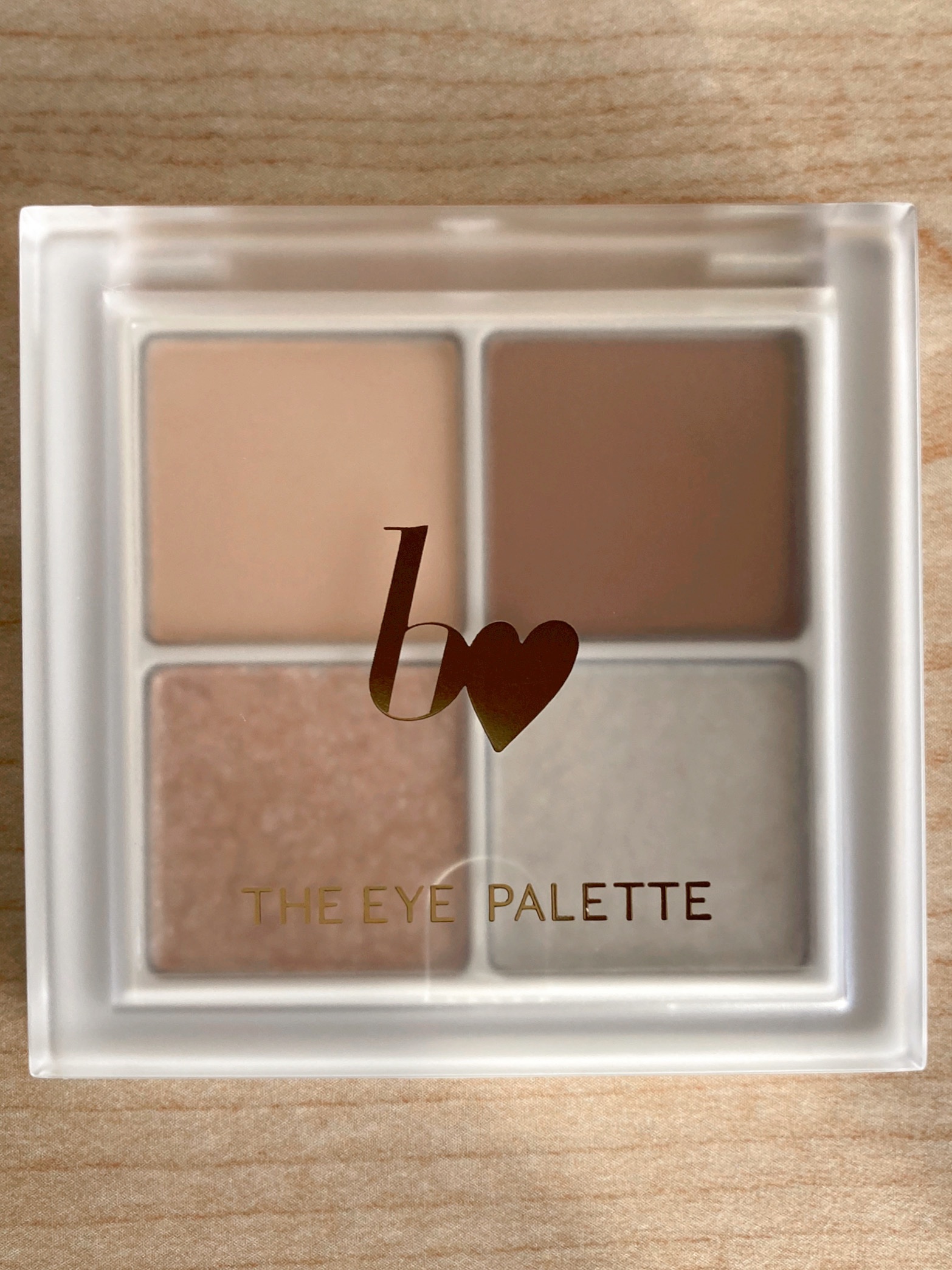 THE アイパレR/b idol/アイシャドウパレットを使ったクチコミ（1枚目）