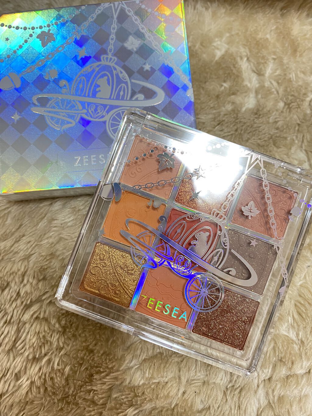 クォーツ 9色アイシャドウパレット(ドリームランドアイシャドウ)/ZEESEA/アイシャドウパレットを使ったクチコミ（1枚目）