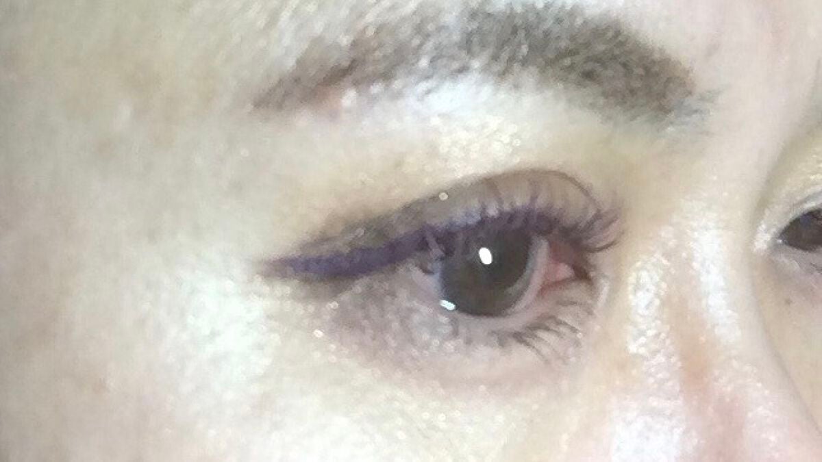 スキルレスライナー/LUMIURGLAS/リキッドアイライナーを使ったクチコミ(6枚目)