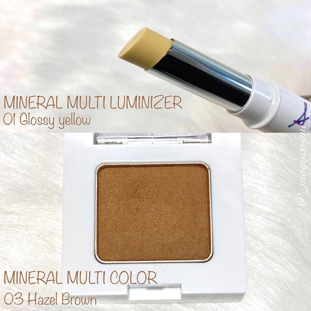 SUIKOミネラルマルチカラー/SUIKO HATSUCURE/単色アイシャドウを使ったクチコミ(3枚目)