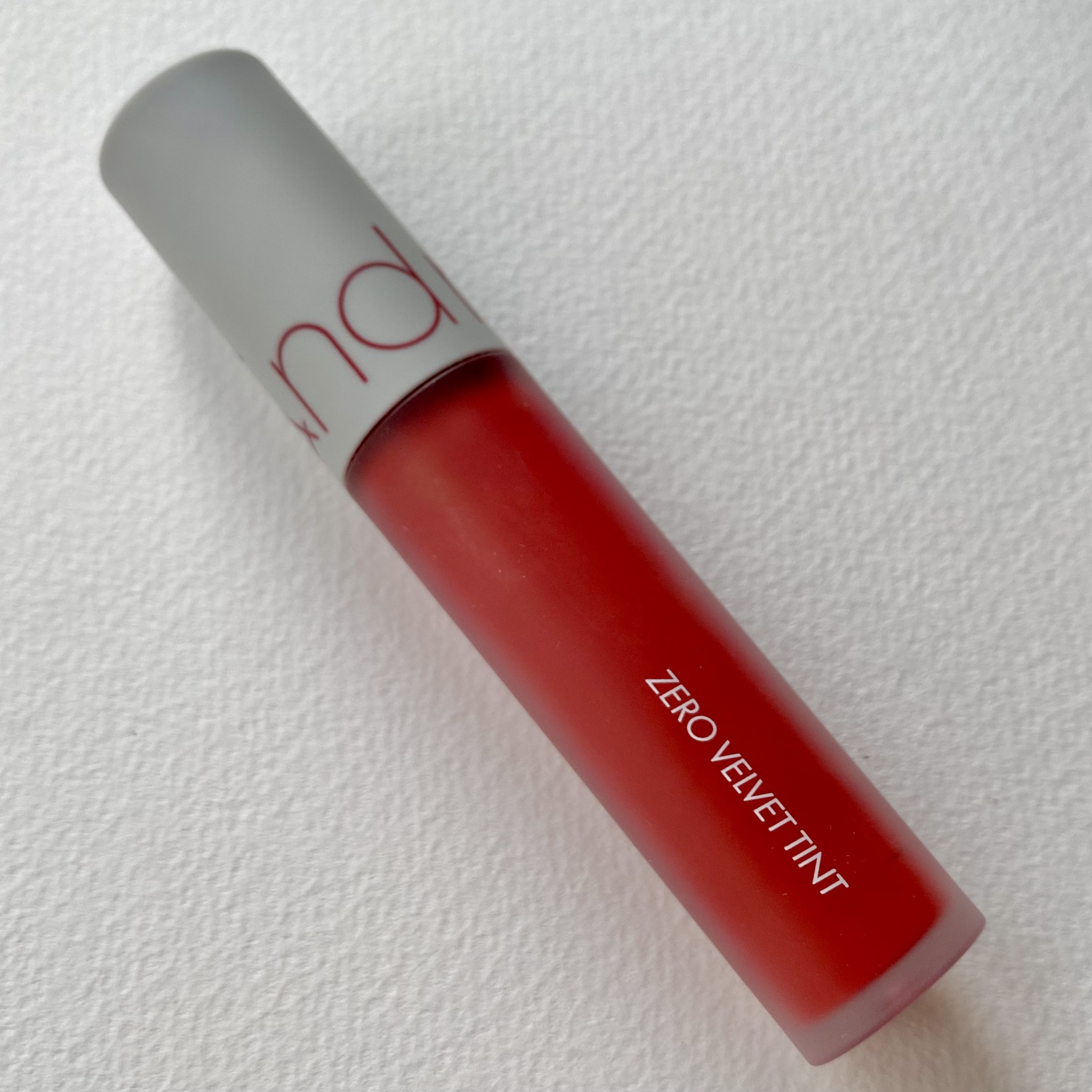 ゼロベルベットティント 02 ジョイフル(JOYFUL)/rom&nd/リップティントを使ったクチコミ（2枚目）