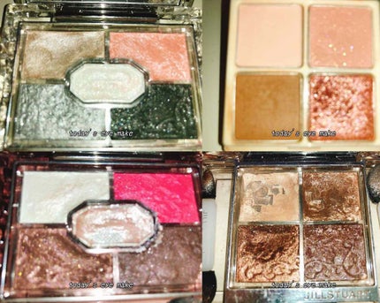 シマークチュールアイズ/JILL STUART/アイシャドウパレットを使ったクチコミ(2枚目)