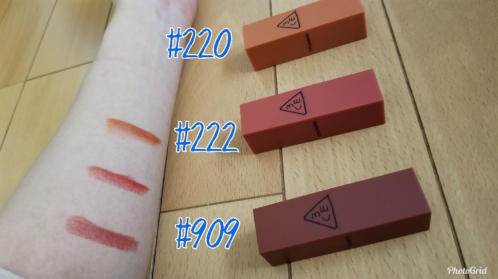 3CE MOOD RECIPE LIP COLOR/3CE/口紅を使ったクチコミ（2枚目）