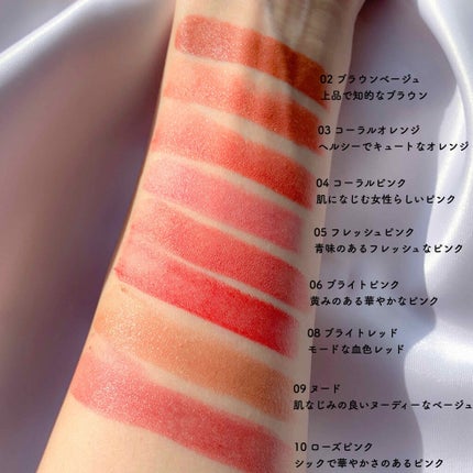 ルージュ モイスト/ナチュラグラッセ/口紅を使ったクチコミ(2枚目)