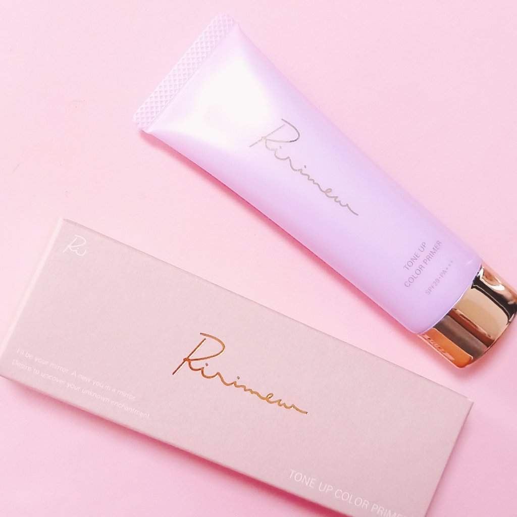 トーンアップカラープライマー /Ririmew/化粧下地を使ったクチコミ（1枚目）