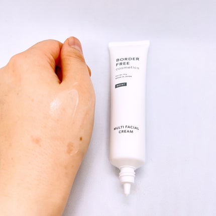 マルチフェイシャルクリーム MOIST/BORDER FREE cosmetics/フェイスクリームを使ったクチコミ(3枚目)