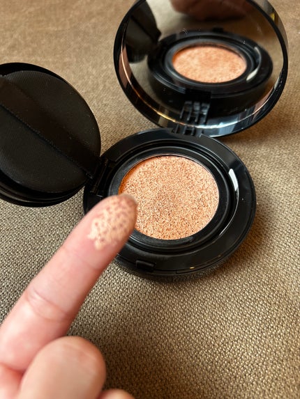 ケイト カラー&カバークッション 02 フレッシュアプリコット(レフィル)/KATE/クッションファンデーションを使ったクチコミ(3枚目)