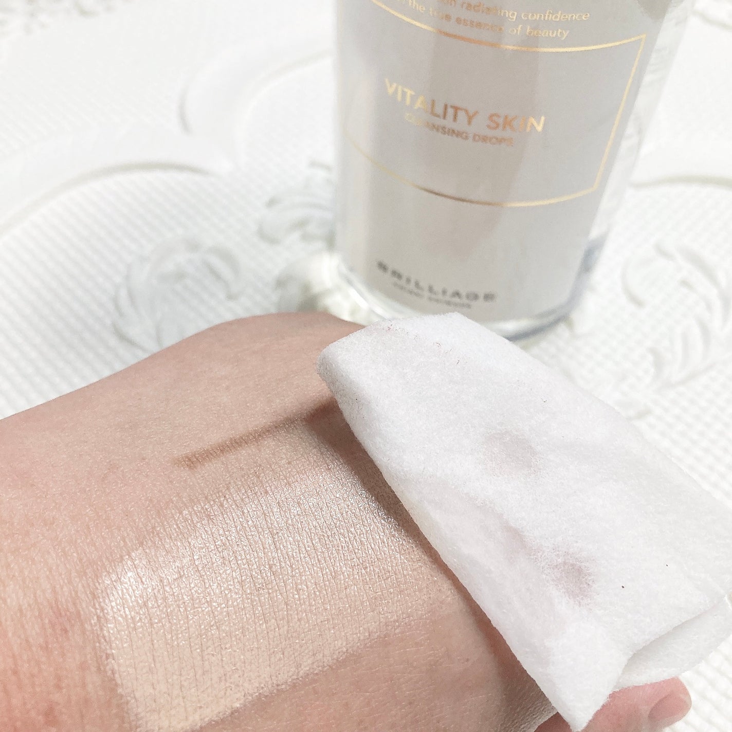 バイタリティ スキン クレンジングドロップス (クレンジングウォーター)/ブリリアージュ/クレンジングウォーターを使ったクチコミ(5枚目)