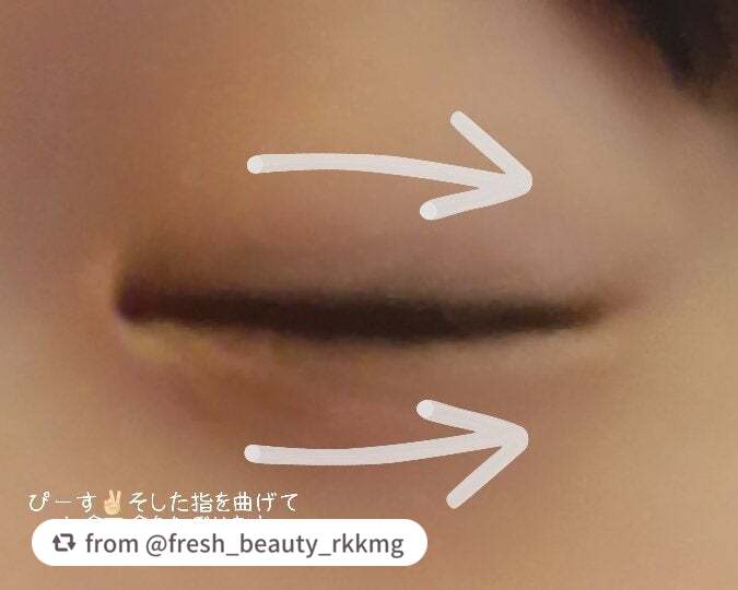 TWOOLダブルアイリッドハイブリットフィルム/SHOBIDO/二重まぶた用アイテムを使ったクチコミ(3枚目)