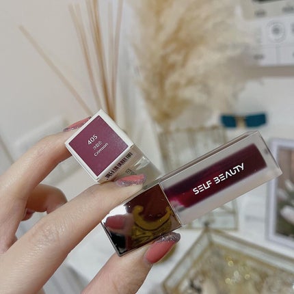 GLOSSY LIP TINT/SELF BEAUTY/口紅を使ったクチコミ(2枚目)