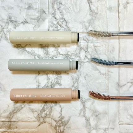 ラッシュ&アイブロウマスカラ/KIREI FACTORY/マスカラを使ったクチコミ(6枚目)